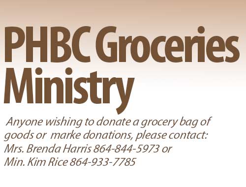 PHBC Grocery Ministries